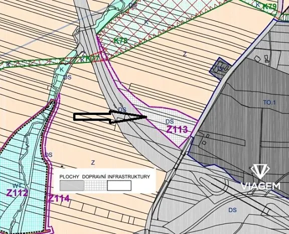 Prodej podílu pole, Lipník nad Bečvou, 627 m2