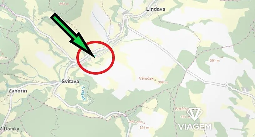 Prodej podílu pole, Cvikov, 465 m2