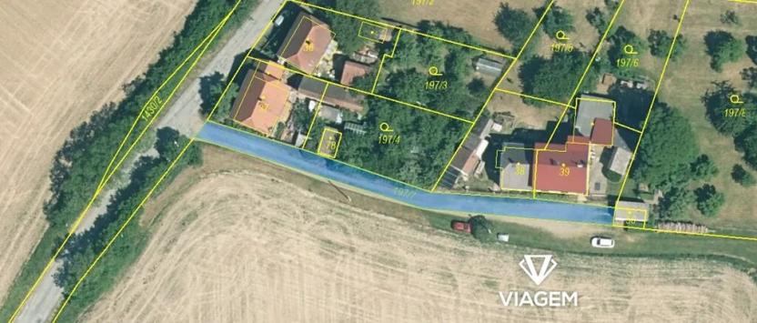 Prodej pole, Pláně, 373 m2