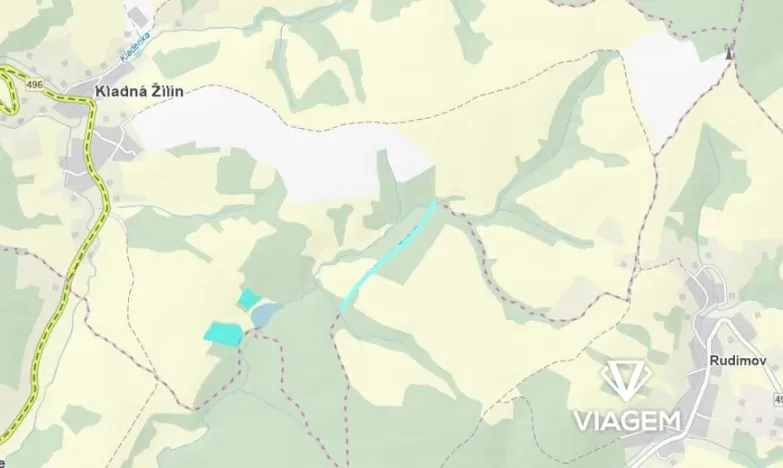 Prodej podílu pole, Luhačovice, 1709 m2