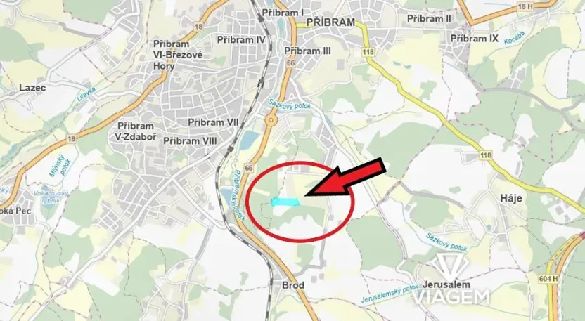 Prodej podílu pole, Uhelná Příbram, 7915 m2