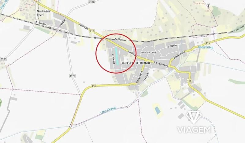 Prodej podílu zahrady, Újezd u Brna, 391 m2