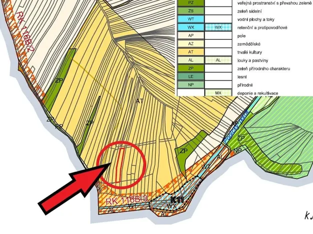 Prodej podílu pole, Uherčice, 233 m2