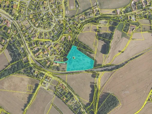 Prodej podílu pozemku pro bydlení, Mníšek pod Brdy, Rymaně, 679 m2