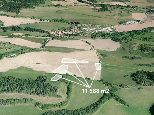 Prodej podílu pole, Volyně, 2575 m2