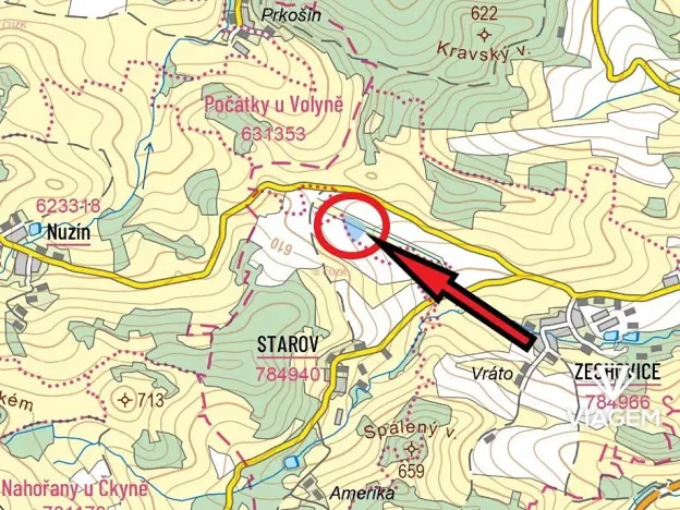 Prodej podílu pole, Volyně, 2167 m2