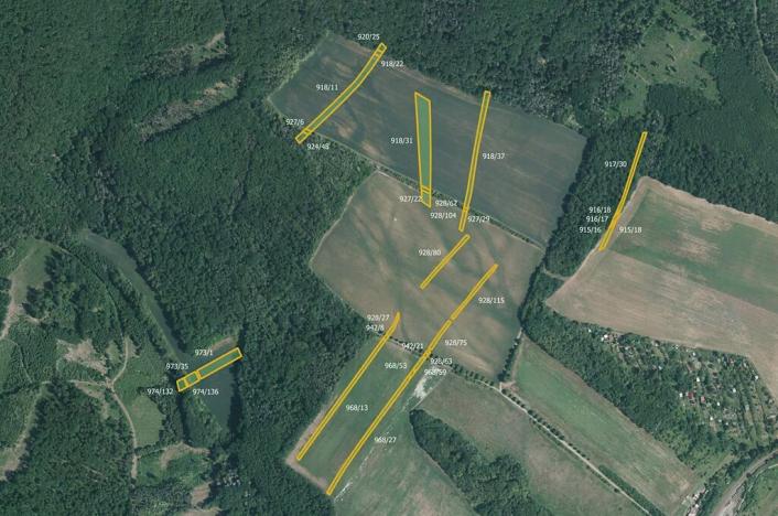 Prodej pole, Silůvky, 21545 m2