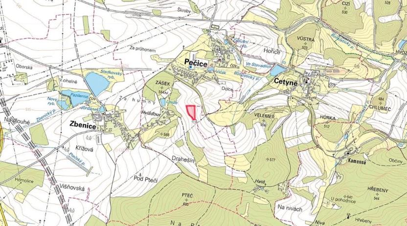 Prodej pole, Výžerky, 47657 m2