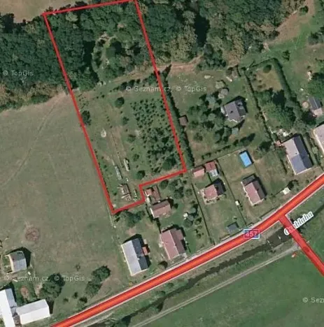 Prodej podílu zahrady, Jindřichov, 2136 m2