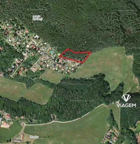 Prodej podílu lesa, Stříbrná Skalice, 2040 m2