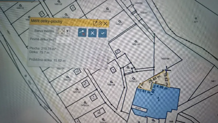 Prodej pozemku, Mezina, 966 m2