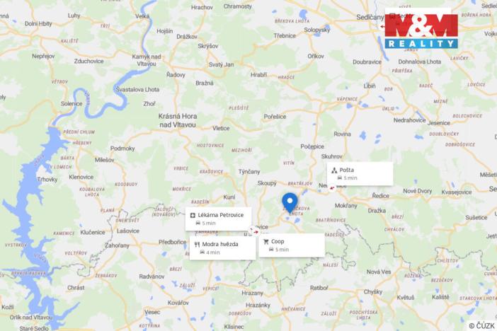 Prodej pole, Petrovice - Žemličkova Lhota, 6129 m2