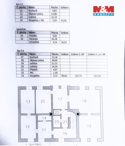 Prodej činžovního domu, Červený Kostelec, Jiráskova, 327 m2