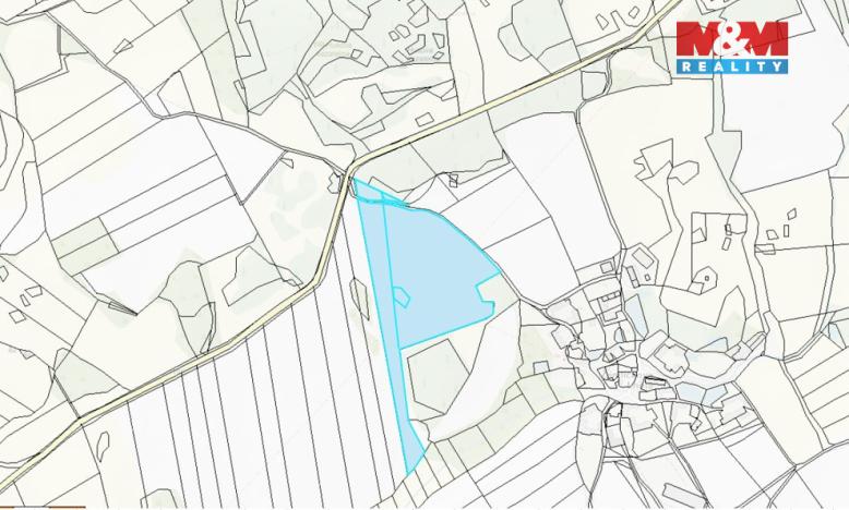 Prodej pole, Petrovice - Žemličkova Lhota, 13374 m2