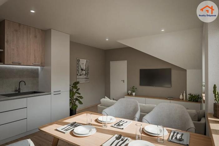 Prodej bytu 3+kk, Jílovice, 77 m2