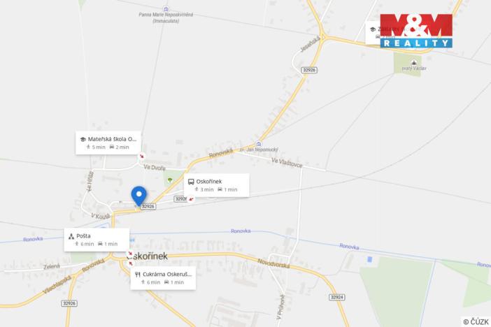 Prodej kanceláře, Oskořínek, Družstevní, 850 m2