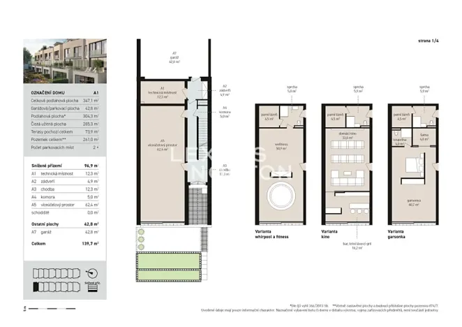 Prodej rodinného domu, Praha - Libuš, V Hrobech, 285 m2