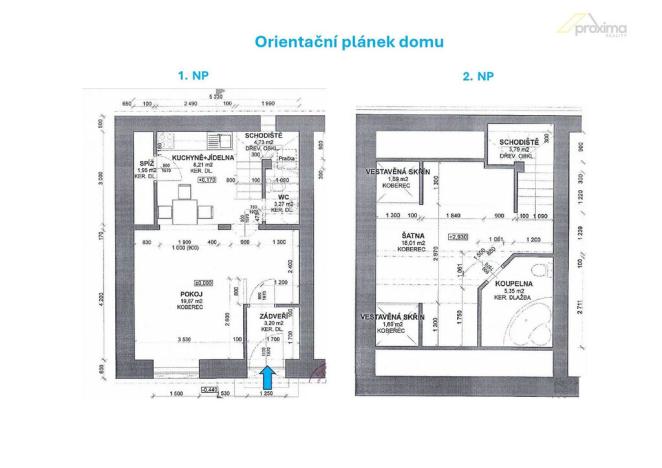 Prodej rodinného domu, Kaplice, Tržní, 100 m2