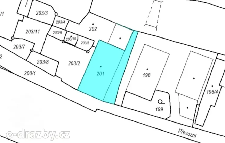 Dražba činžovního domu, Povrly, Převozní, 365 m2