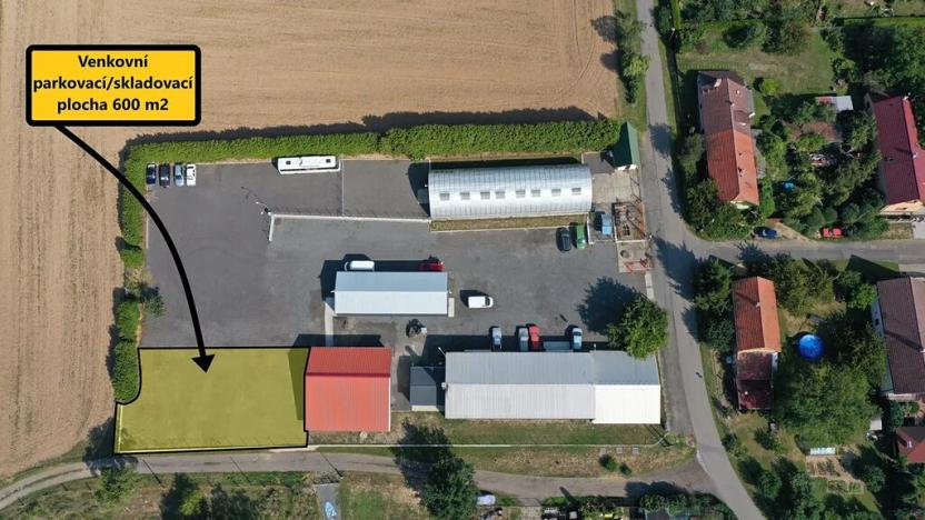 Pronájem komerčního pozemku, Malotice, 600 m2