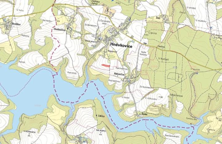 Prodej pole, Hněvkovice, 5179 m2