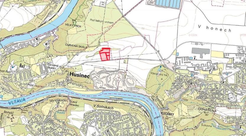 Prodej podílu pole, Husinec, 20697 m2