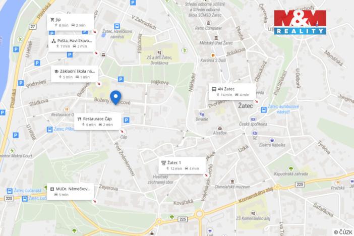 Prodej bytu 2+1, Žatec, Boženy Němcové, 71 m2