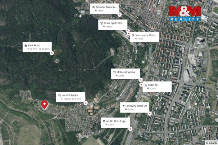 Prodej zahrady, Most, Okrajová, 561 m2