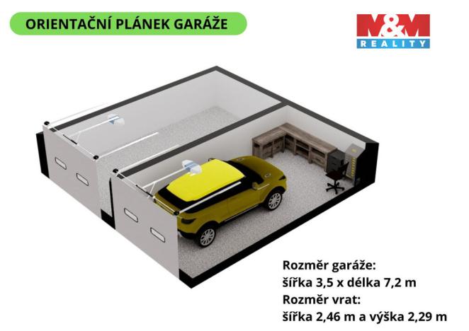 Pronájem garáže, Světlá nad Sázavou, Lánecká, 25 m2