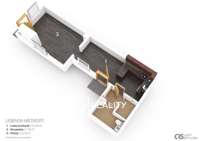 Prodej rodinného domu, Břeclav - Charvátská Nová Ves, 44 m2