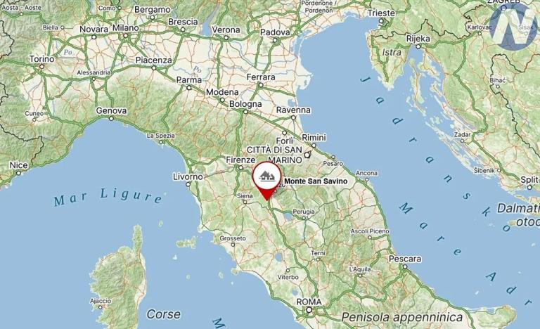 Prodej bytu 3+kk, Monte San Savino, Itálie, 80 m2