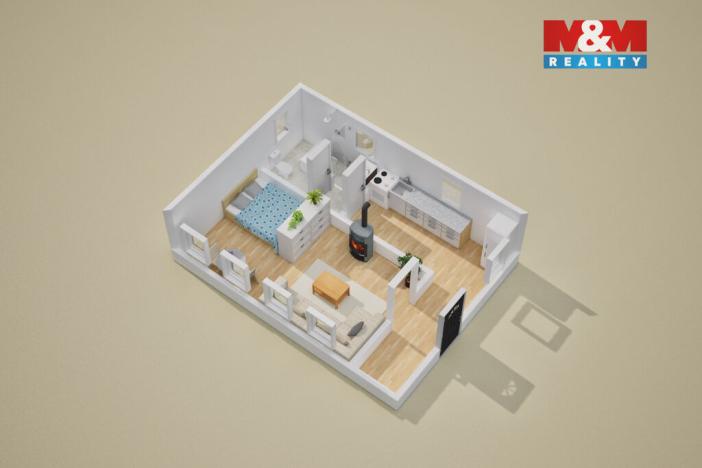 Prodej chaty, Telnice - Liboňov, 36 m2