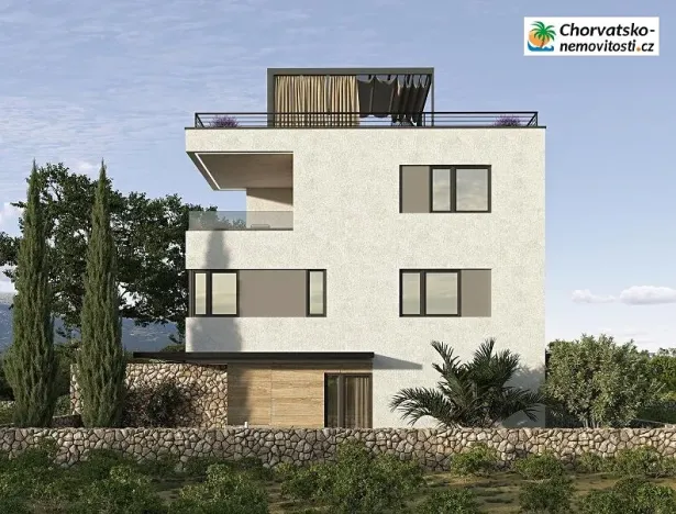 Prodej atypického bytu, Mandre, Chorvatsko, 94 m2