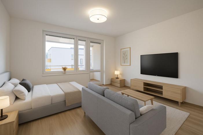 Pronájem bytu 1+kk, Frýdek-Místek - Frýdek, Nové Dvory-Podhůří, 41 m2