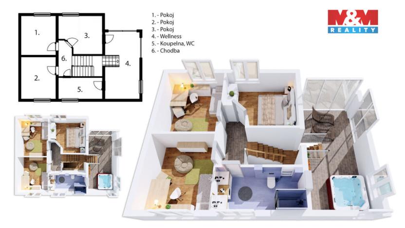 Prodej rodinného domu, Jirny, K Lesu, 164 m2