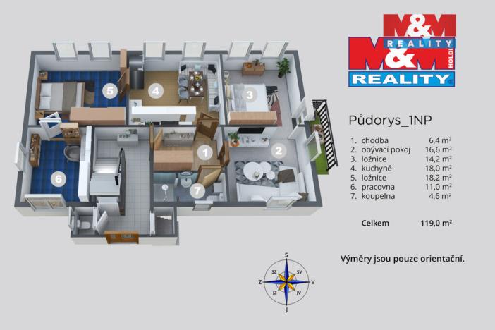 Prodej rodinného domu, Děčín - Děčín X-Bělá, Sněžnická, 300 m2