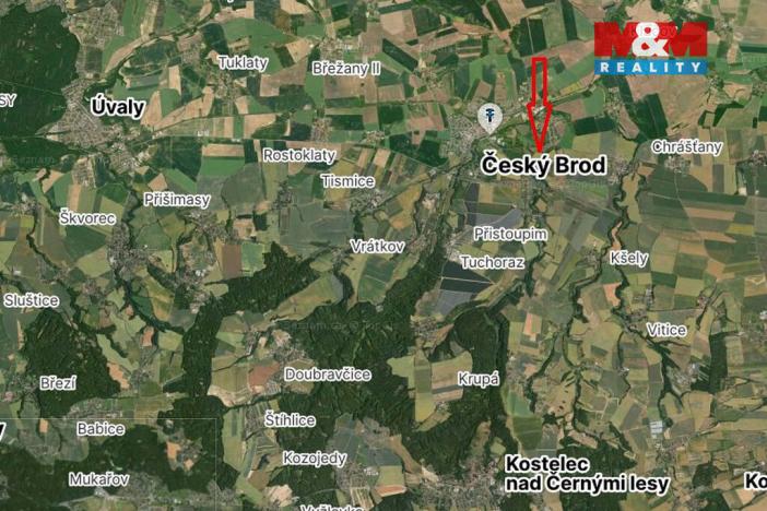 Prodej rybníku, Český Brod - Liblice, 6053 m2