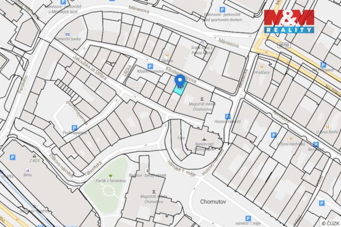 Prodej pozemku pro bydlení, Chomutov, Klostermannova, 147 m2