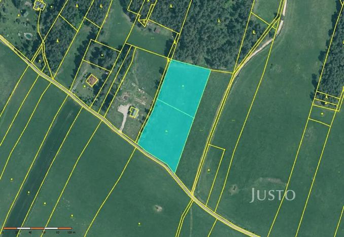 Prodej pozemku pro bydlení, Dobev, 8980 m2