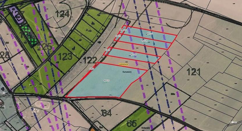 Prodej pole, Mělník, 11396 m2