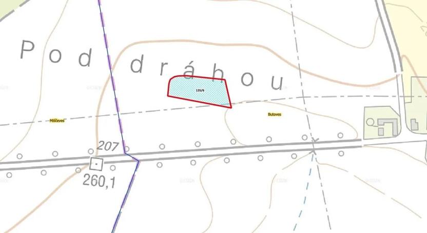Prodej pole, Butoves, 2737 m2
