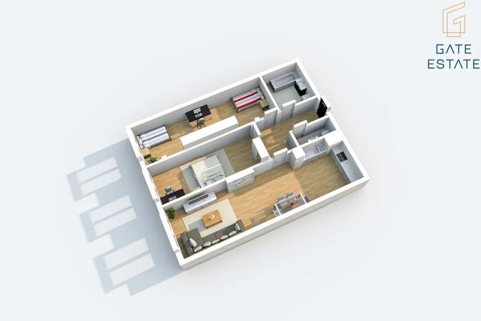 Pronájem bytu 3+kk, Bystřice pod Hostýnem, Sídliště, 96 m2