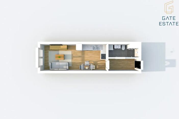 Pronájem bytu 1+kk, Bystřice pod Hostýnem, Sídliště, 28 m2