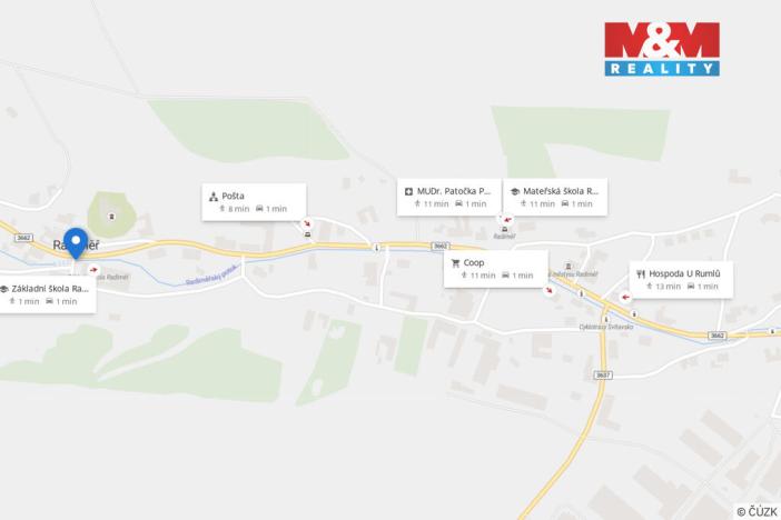 Pronájem rodinného domu, Radiměř, 65 m2