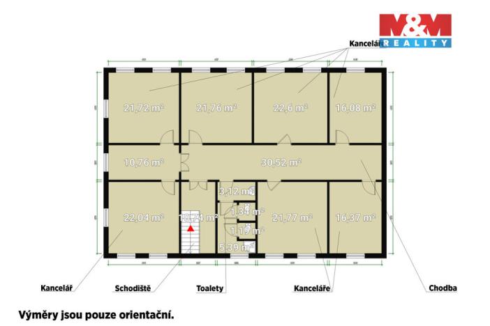 Pronájem kanceláře, Sušice - Sušice II, V Drahelinkách, 205 m2