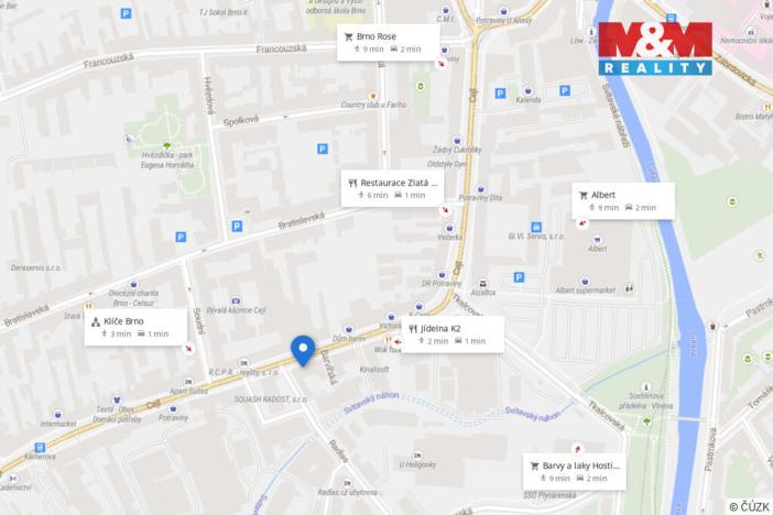 Prodej skladu, Brno - Zábrdovice, Cejl, 63 m2