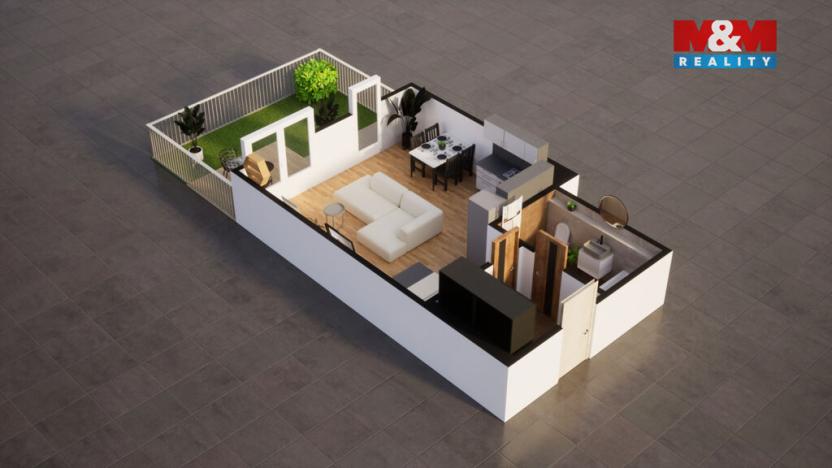 Prodej bytu 1+kk, Mladá Boleslav - Michalovice, 45 m2