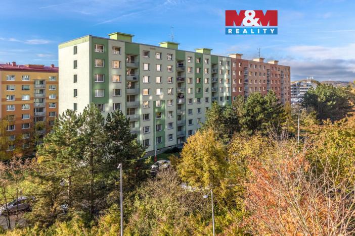 Prodej bytu 1+1, Ústí nad Labem - Severní Terasa, Kmochova, 33 m2