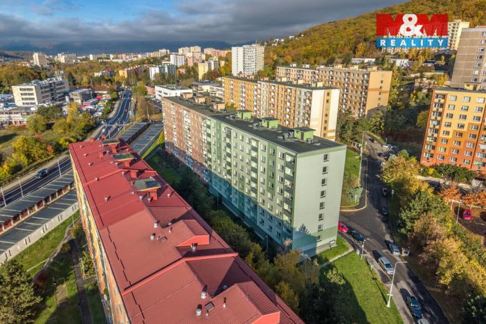 Prodej bytu 1+1, Ústí nad Labem - Severní Terasa, Kmochova, 33 m2
