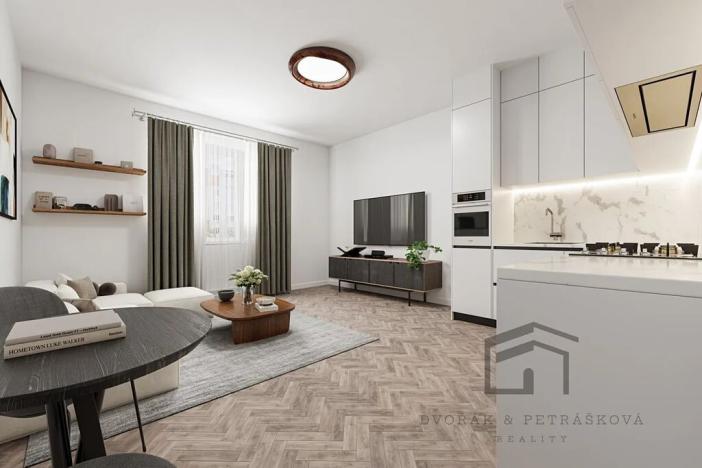 Prodej bytu 1+1, Praha - Nusle, Družstevní, 50 m2